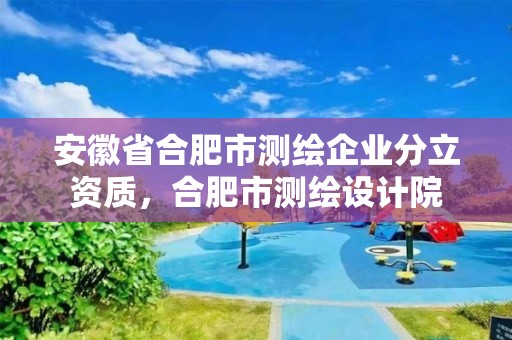 安徽省合肥市测绘企业分立资质，合肥市测绘设计院