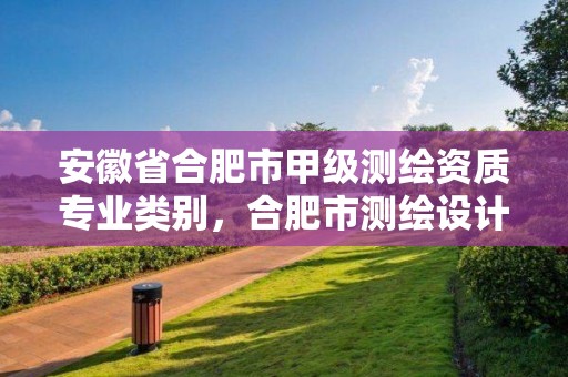 安徽省合肥市甲级测绘资质专业类别，合肥市测绘设计