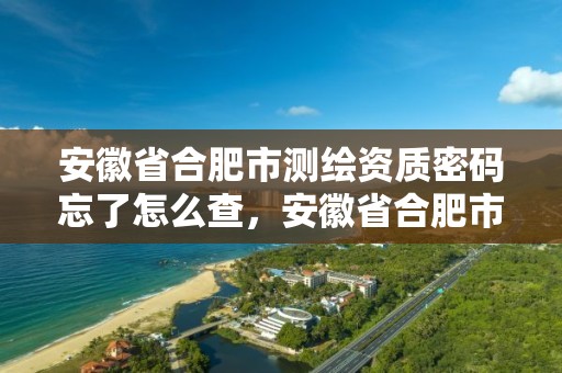 安徽省合肥市测绘资质密码忘了怎么查，安徽省合肥市测绘资质密码忘了怎么查核酸