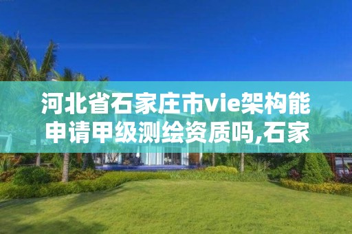 河北省石家庄市vie架构能申请甲级测绘资质吗,石家庄测绘资质代办。