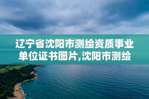 辽宁省沈阳市测绘资质事业单位证书图片,沈阳市测绘勘察研究院。