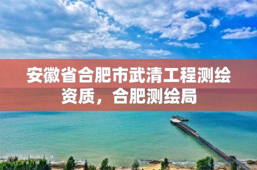 安徽省合肥市武清工程测绘资质，合肥测绘局