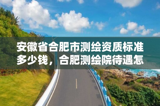 安徽省合肥市测绘资质标准多少钱，合肥测绘院待遇怎么样