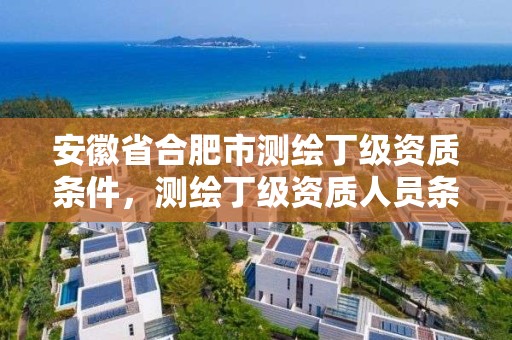 安徽省合肥市测绘丁级资质条件，测绘丁级资质人员条件