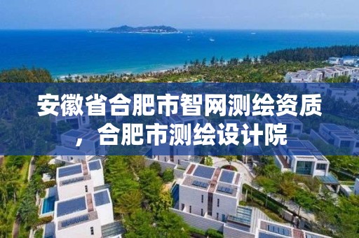 安徽省合肥市智网测绘资质，合肥市测绘设计院