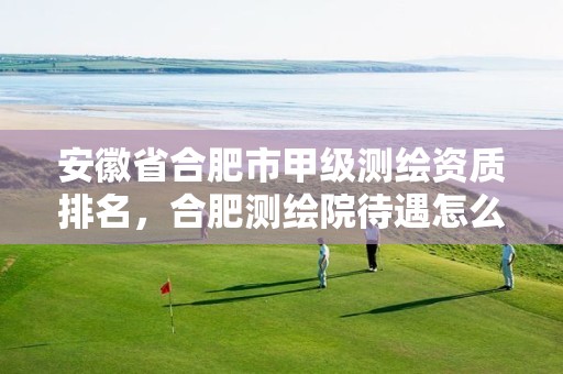 安徽省合肥市甲级测绘资质排名，合肥测绘院待遇怎么样