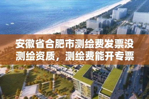 安徽省合肥市测绘费发票没测绘资质，测绘费能开专票吗