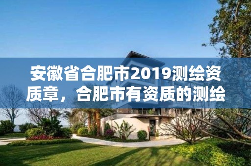 安徽省合肥市2019测绘资质章，合肥市有资质的测绘公司