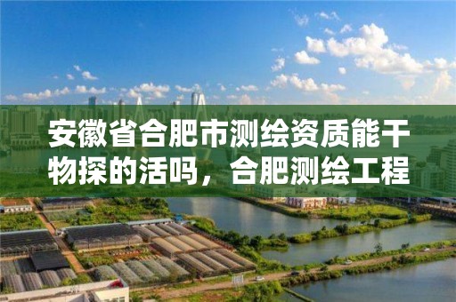 安徽省合肥市测绘资质能干物探的活吗，合肥测绘工程师