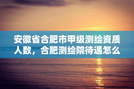 安徽省合肥市甲级测绘资质人数，合肥测绘院待遇怎么样