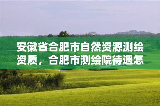 安徽省合肥市自然资源测绘资质，合肥市测绘院待遇怎么样