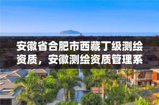 安徽省合肥市西藏丁级测绘资质，安徽测绘资质管理系统