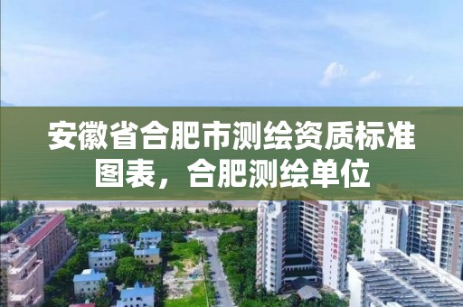 安徽省合肥市测绘资质标准图表，合肥测绘单位