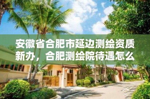 安徽省合肥市延边测绘资质新办，合肥测绘院待遇怎么样