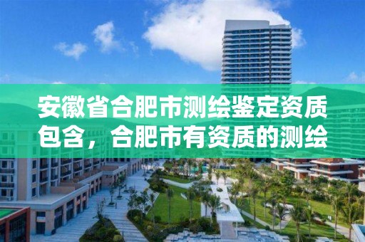 安徽省合肥市测绘鉴定资质包含，合肥市有资质的测绘公司