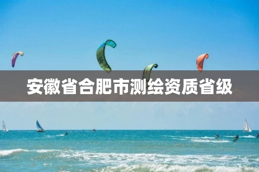 安徽省合肥市测绘资质省级 安徽省合肥市测绘资质省级