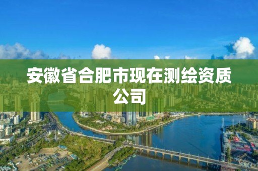 安徽省合肥市现在测绘资质公司