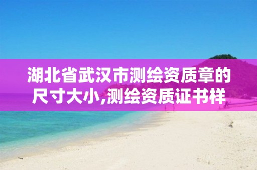 湖北省武汉市测绘资质章的尺寸大小,测绘资质证书样式。