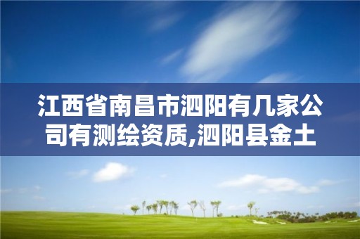 江西省南昌市泗阳有几家公司有测绘资质,泗阳县金土地测绘中心。