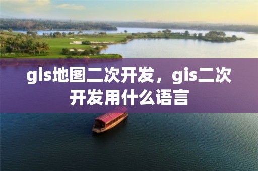 gis地图二次开发，gis二次开发用什么语言