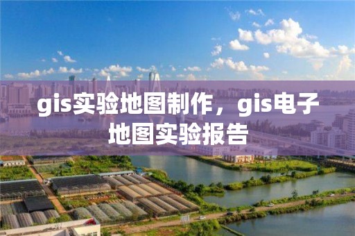 gis实验地图制作，gis电子地图实验报告