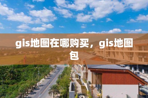 gis地图在哪购买，gis地图包