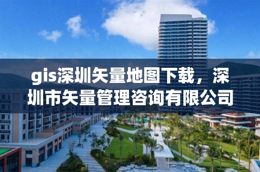 gis深圳矢量地图下载，深圳市矢量管理咨询有限公司