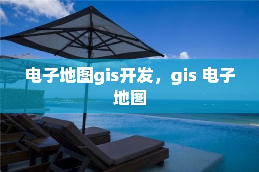 电子地图gis开发，gis 电子地图