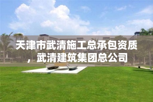 天津市武清施工总承包资质，武清建筑集团总公司