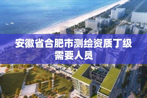 安徽省合肥市测绘资质丁级需要人员