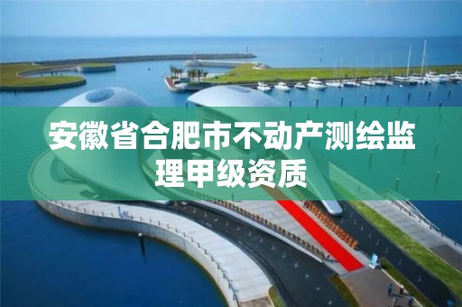 安徽省合肥市不动产测绘监理甲级资质