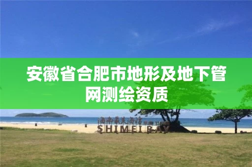 安徽省合肥市地形及地下管网测绘资质 安徽省合肥市地形及地下管网测绘资质