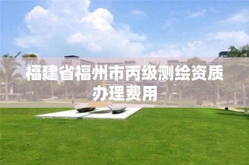 福建省福州市丙级测绘资质办理费用