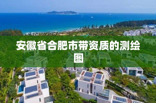 安徽省合肥市带资质的测绘图