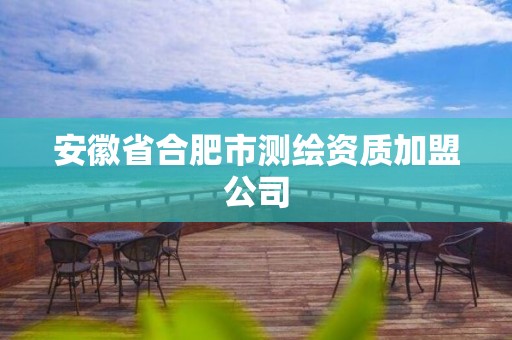 安徽省合肥市测绘资质加盟公司