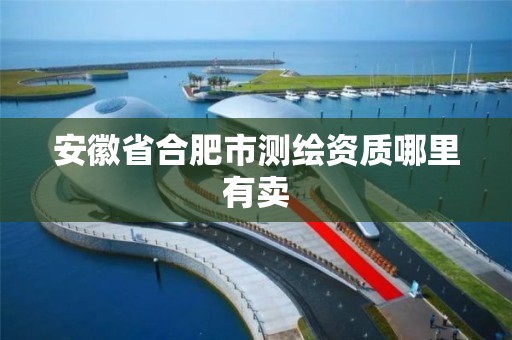 安徽省合肥市测绘资质哪里有卖