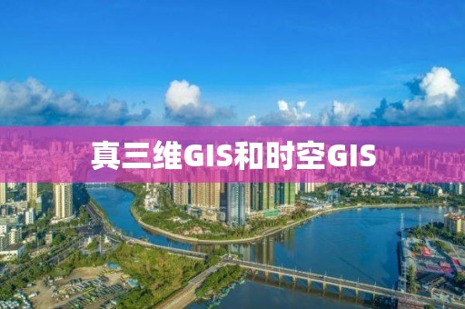 真三维GIS和时空GIS