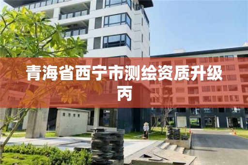 青海省西宁市测绘资质升级丙