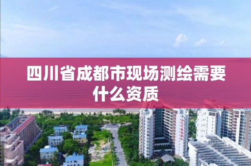 四川省成都市现场测绘需要什么资质