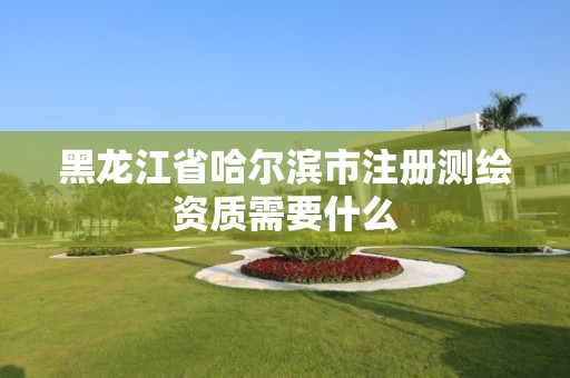 黑龙江省哈尔滨市注册测绘资质需要什么