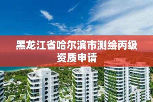 黑龙江省哈尔滨市测绘丙级资质申请