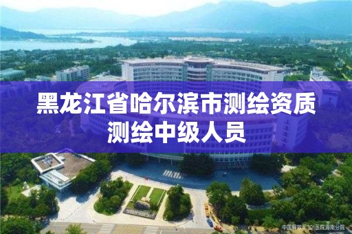 黑龙江省哈尔滨市测绘资质测绘中级人员