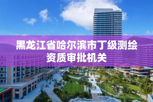 黑龙江省哈尔滨市丁级测绘资质审批机关