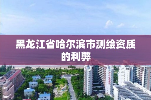 黑龙江省哈尔滨市测绘资质的利弊