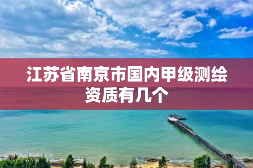 江苏省南京市国内甲级测绘资质有几个 江苏省南京市国内甲级测绘资质有几个
