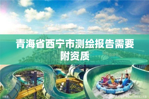 青海省西宁市测绘报告需要附资质