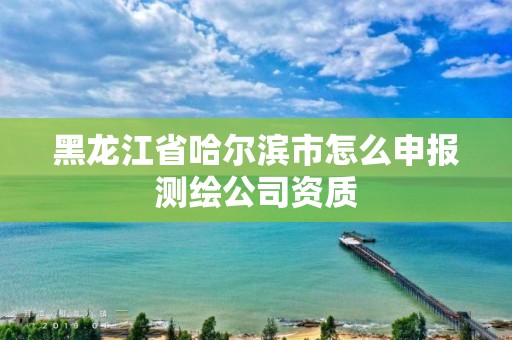 黑龙江省哈尔滨市怎么申报测绘公司资质