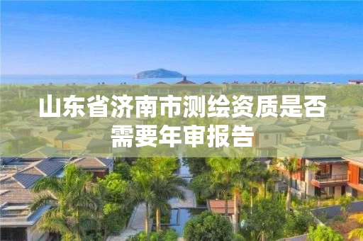山东省济南市测绘资质是否需要年审报告 山东省济南市测绘资质是否需要年审报告