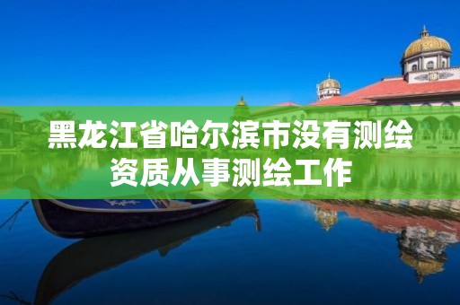 黑龙江省哈尔滨市没有测绘资质从事测绘工作