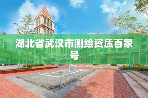 湖北省武汉市测绘资质百家号